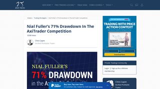 
                            5. Nial Fuller's 71% Drawdown in the AxiTrader Competition - 2ndSkies ...