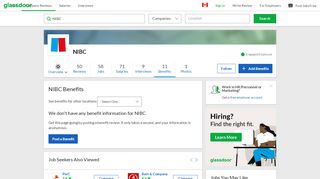 
                            10. NIBC Employee Benefits and Perks | Glassdoor.ca