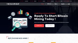 
                            6. Nice-Miner | Free Bitcoin Mining, Best Bitcoin Cloud Mining