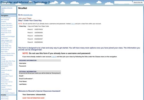 
                            8. NiceNet - Computer and Information Technology 2 - Google Sites