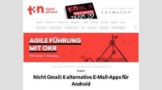 
                            12. Nicht Gmail: 6 alternative E-Mail-Apps für Android | t3n – digital pioneers