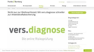 
                            6. Nicht nur zur Weihnachtszeit: Mit vers.diagnose schneller zur ...