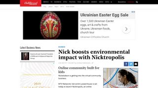 
                            10. Nick boosts environmental impact with Nicktropolis | Hollywood Reporter