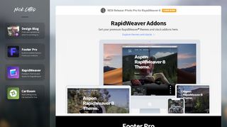 
                            1. Nick Cates Design: Premium RapidWeaver 8 Themes & Stacks