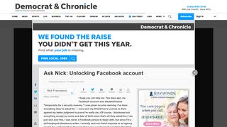 
                            11. Nick: How to unlock your disabled Facebook account