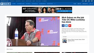 
                            13. Nick Saban on the job Tide OC Mike Locksley has done - CBSSports ...