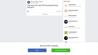 
                            11. Nicolaus Werner - Wie kann ich mein HP Connected Konto... | Facebook