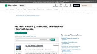 
                            10. NIE mehr Novasol (Casamundo) Vermieter von Ferienwohnungen ...