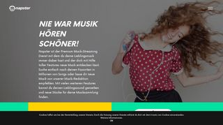 
                            7. Nie war Musik hören schöner! - Napster - Musikservice-Abonnement ...