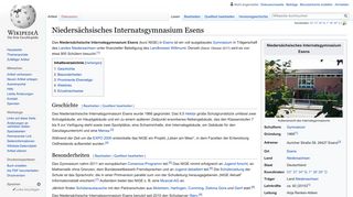 
                            6. Niedersächsisches Internatsgymnasium Esens – Wikipedia