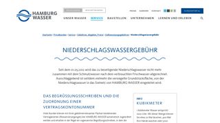 
                            4. Niederschlagswassergebühr - Hamburg Wasser