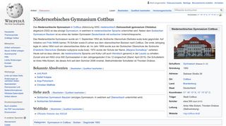 
                            4. Niedersorbisches Gymnasium Cottbus – Wikipedia