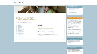 
                            13. Nielsen Online Client Login : Login