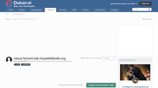 
                            7. nieuw torrent site muziekfabriek.org - Downloaden via Torrents ...