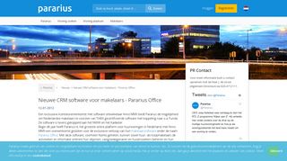 
                            5. Nieuwe CRM software voor makelaars - Pararius Office