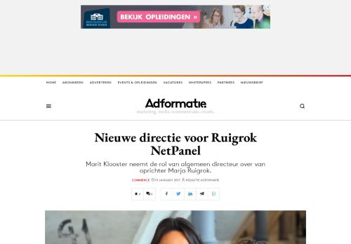 
                            6. Nieuwe directie voor Ruigrok NetPanel - Adformatie