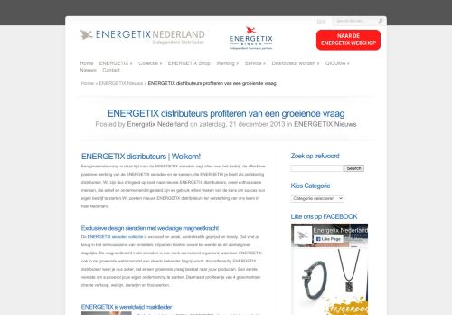
                            10. Nieuwe ENERGETIX distributeurs - Welkom in ons ENERGETIX Team