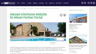 
                            12. Nieuwe Interhome website en nieuw partner portal | Travel360°