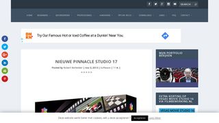 
                            10. Nieuwe Pinnacle Studio 17 | filmbewerking.nl
