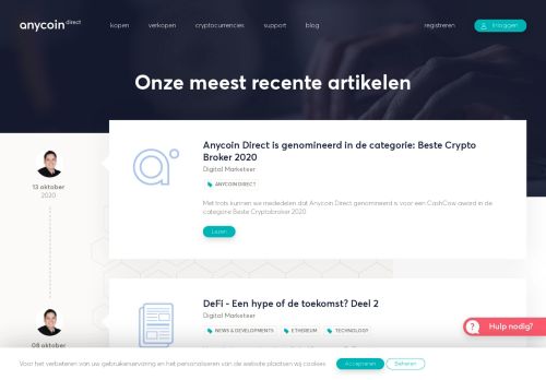 
                            5. Nieuws | Anycoin Direct