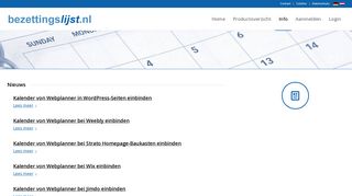 
                            12. Nieuws - bezettingslijst.nl - gratis online bezettingslijsten beheren en ...