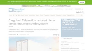 
                            10. Nieuwsblad Transport > Cargobull Telematics lanceert nieuw ...