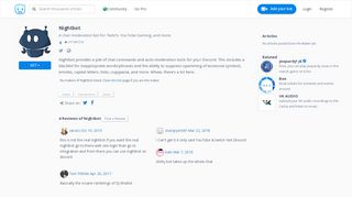 
                            5. Nightbot Bot on Discord chatbot on BotList