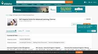 
                            7. NIIT Imperia Centre for Advanced Learning, Chennai - Courses ...