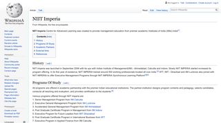 
                            11. NIIT Imperia - Wikipedia