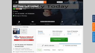 
                            12. Niit Yuva Jyoti Limited - Justdial