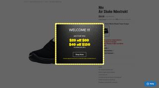 
                            10. Nike Air Shake Ndestrukt (Black) - AA2888-001 | Jimmy Jazz