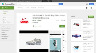 
                            11. Nike SNKRS - Apps on Google Play