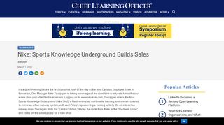 
                            4. Nike: Sports Knowledge Underground Builds Sales - Chief Learning ...