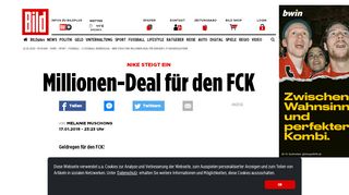 
                            13. NIKE STEIGT EIN Millionen-Deal für den FCK - Bild.de