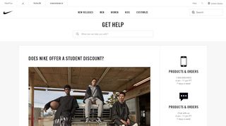 
                            11. Nike Student Discount. Nike.com