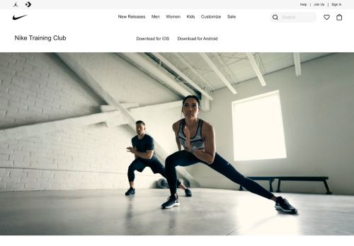 
                            7. Nike Training App for iPhone & Android. Nike.com