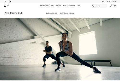
                            1. Nike+ Training Club App