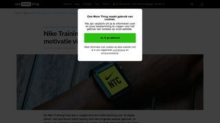 
                            9. Nike Training Club: extra motivatie via je Apple Watch » One More Thing