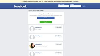 
                            13. Nikki Kaplan Profiles | Facebook