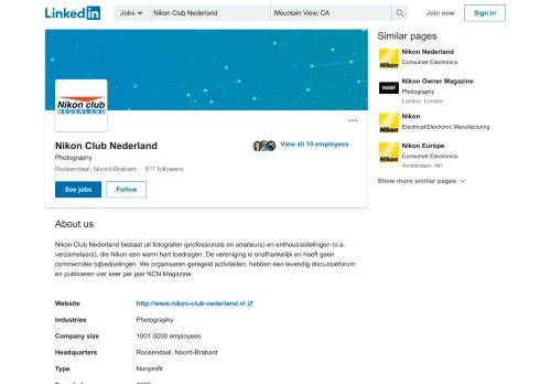 
                            11. Nikon Club Nederland | LinkedIn