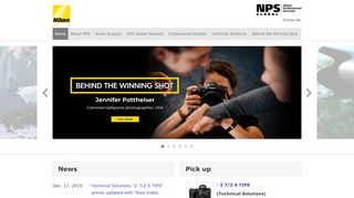 
                            8. Nikon Professional Services: NPS Global Home