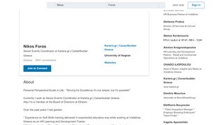 
                            11. Nikos Foros - HR Trainer - Vodafone | LinkedIn