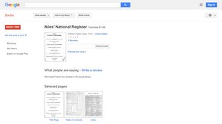 
                            12. Niles' National Register  - Google بکس کا نتیجہ