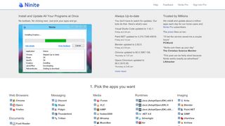 
                            2. Ninite - Install or Update Multiple Apps at Once