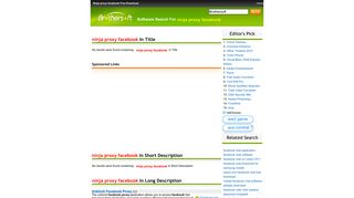 
                            7. Ninja proxy facebook Free Download