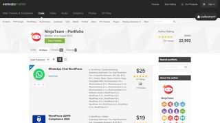 
                            10. NinjaTeam - Portfolio | CodeCanyon