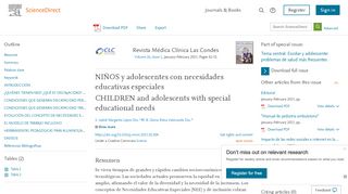 
                            13. NIÑOS y adolescentes con necesidades educativas especiales ...