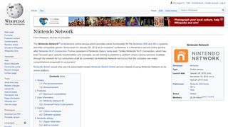
                            12. Nintendo Network - Wikipedia