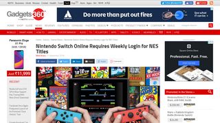 
                            12. Nintendo Switch Online Requires Weekly Login for NES Titles ...
