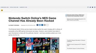 
                            11. Nintendo Switch Online's NES Game Channel Has Already Been ...
